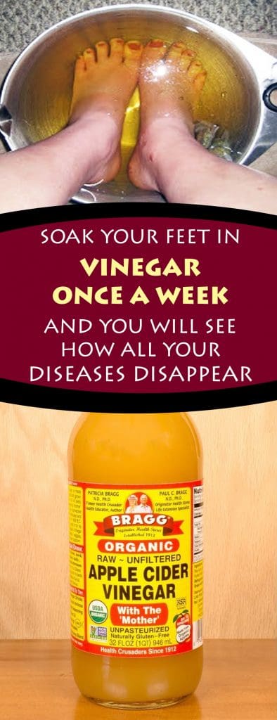 Apple cider vinegar has a scent that shows that it contains a lot of active substances and compounds. In fact, it is able to eliminate the bacteria and the germs which can harm the organism.