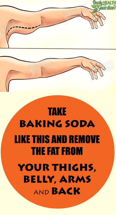 Very few people know that this ingredient can be used to lose some extra pounds, if you have them of course. The baking soda is very effective, and it also helps very much with the decreasing the excess of fat with no side-effects.