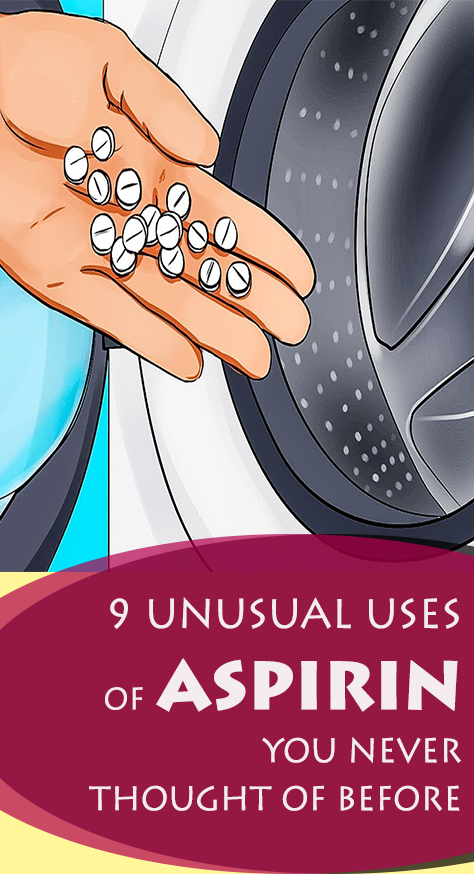 This pill can help you to improve your health on many different levels. Here are some useful usages of the aspirin