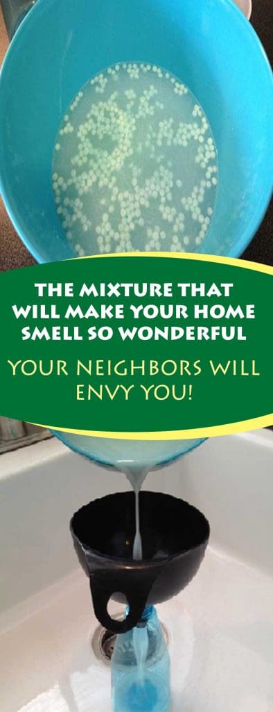 Unpleasant smells and odors in the home are difficult to get rid of, but all of this can be a thing of the past when you prepare the wonderful mixture we have for you today!