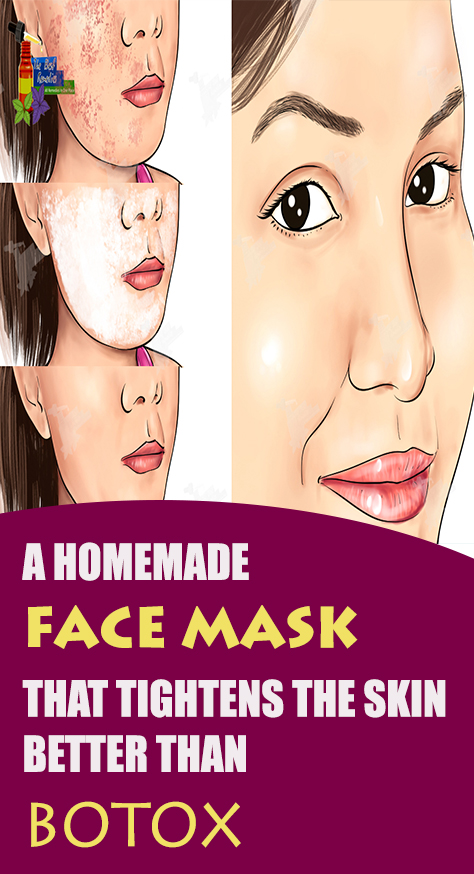 You will look much younger than you have ever imagined and what is more this simple natural facial mask contains only three ingredients.